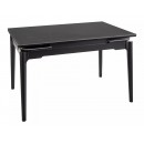 Стол обеденный SIGNAL SENTO черный/черный 120-180/80